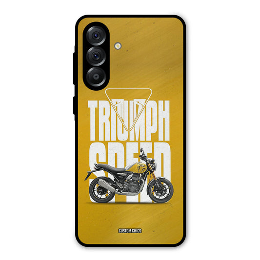 Yellow Cruiser Samsung Galaxy A36 Mobile Back Cover - Car&Bike PrintShield Case