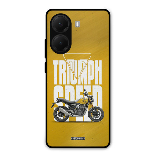 Yellow Cruiser Poco X7 Pro Mobile Back Cover - Car&Bike PrintShield Case