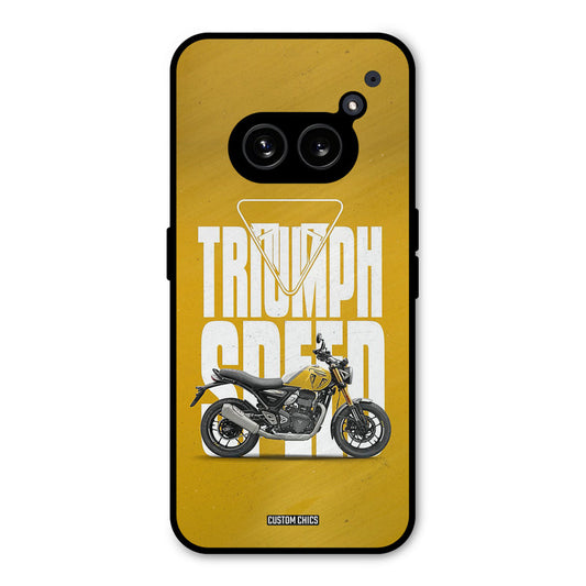 Yellow Cruiser Nothing Phone 2a Mobile Back Cover - Car&Bike PrintShield Case