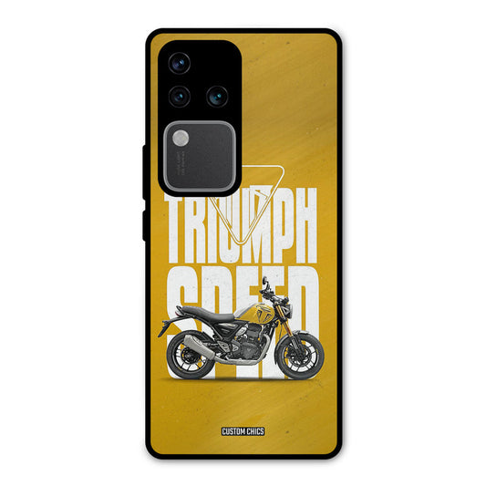 Yellow Cruiser Vivo V30 Pro Mobile Back Cover - Car&Bike PrintShield Case
