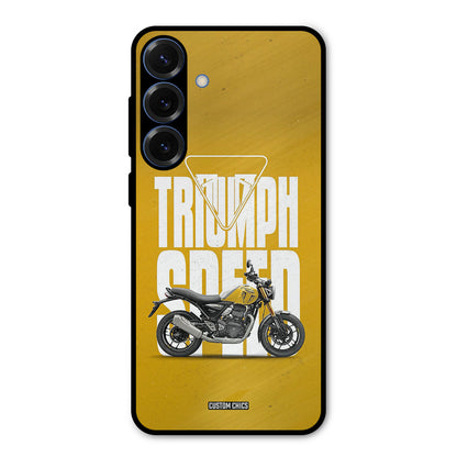 Yellow Cruiser Samsung Galaxy S25 Plus Mobile Back Cover - Car&Bike PrintShield Case