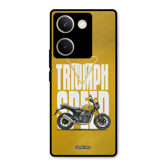 Yellow Cruiser Vivo Y200 Pro Mobile Back Cover - Car&Bike PrintShield Case