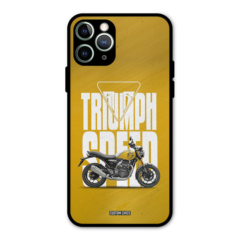 Yellow Cruiser iPhone 11 Pro Max Mobile Back Cover - Car&Bike PrintShield Case