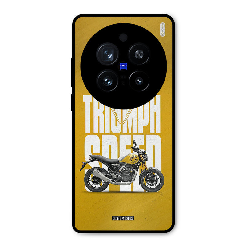 Yellow Cruiser Vivo X200 Pro Mobile Back Cover - Car&Bike PrintShield Case