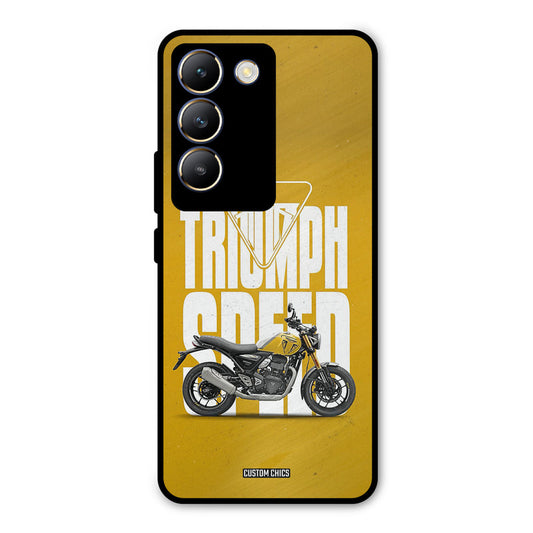 Yellow Cruiser Vivo Y200e Mobile Back Cover - Car&Bike PrintShield Case
