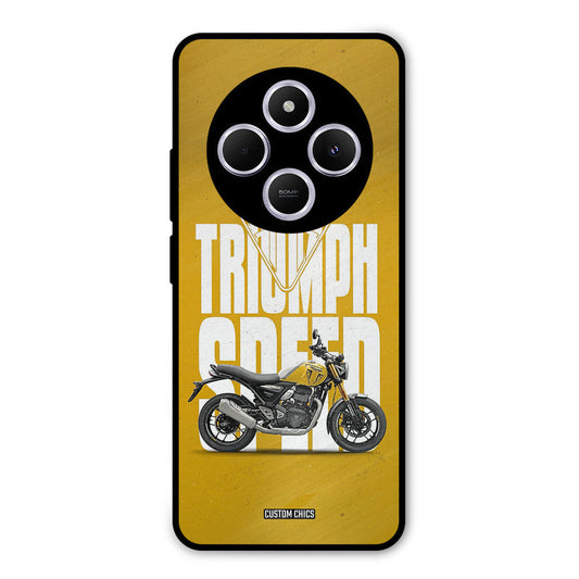 Yellow Cruiser Poco M7 Mobile Back Cover - Car&Bike PrintShield Case