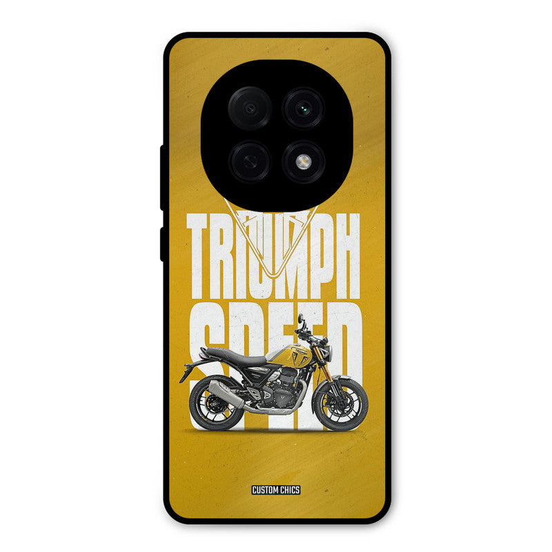 Yellow Cruiser Oppo F29 Pro Mobile Back Cover - Car&Bike PrintShield Case