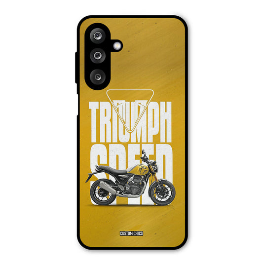 Yellow Cruiser Samsung Galaxy M36 Mobile Back Cover - Car&Bike PrintShield Case