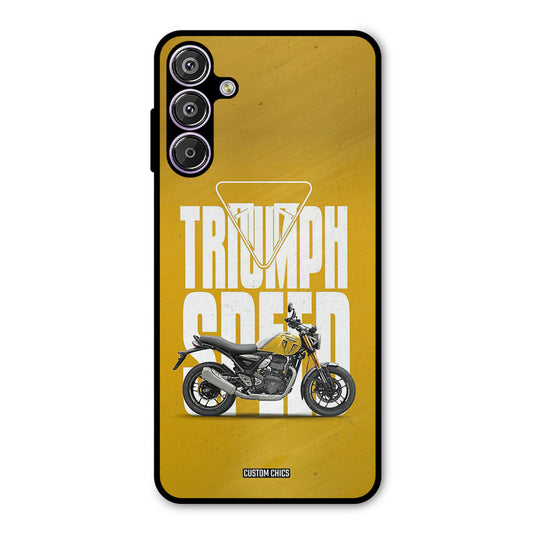 Yellow Cruiser Samsung Galaxy F15 Mobile Back Cover - Car&Bike PrintShield Case