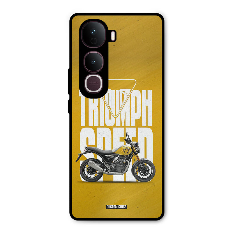 Yellow Cruiser Vivo Y400 Pro Mobile Back Cover - Car&Bike PrintShield Case