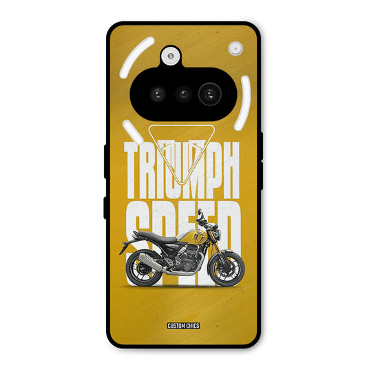 Yellow Cruiser Nothing Phone 3A Mobile Back Cover - Car&Bike PrintShield Case