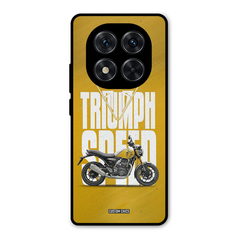 Yellow Cruiser Redmi Note 14 Pro Mobile Back Cover - Car&Bike PrintShield Case