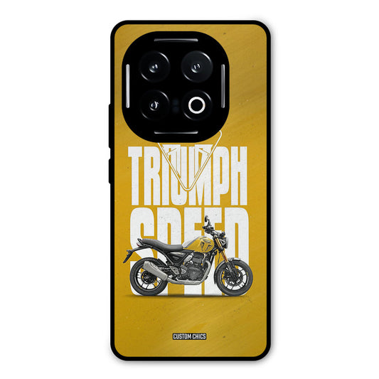 Yellow Cruiser iQOO 13 Mobile Back Cover - Car&Bike PrintShield Case