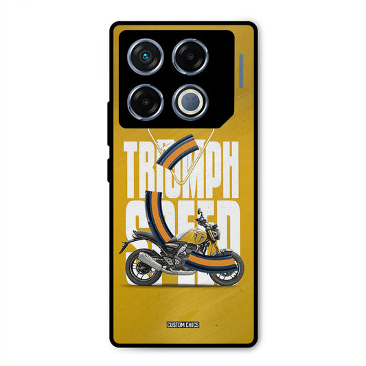 Yellow Cruiser Infinix GT 20 Pro Mobile Back Cover - Car&Bike PrintShield Case