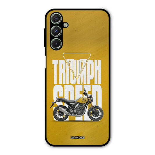 Yellow Cruiser Samsung Galaxy M34 Mobile Back Cover - Car&Bike PrintShield Case