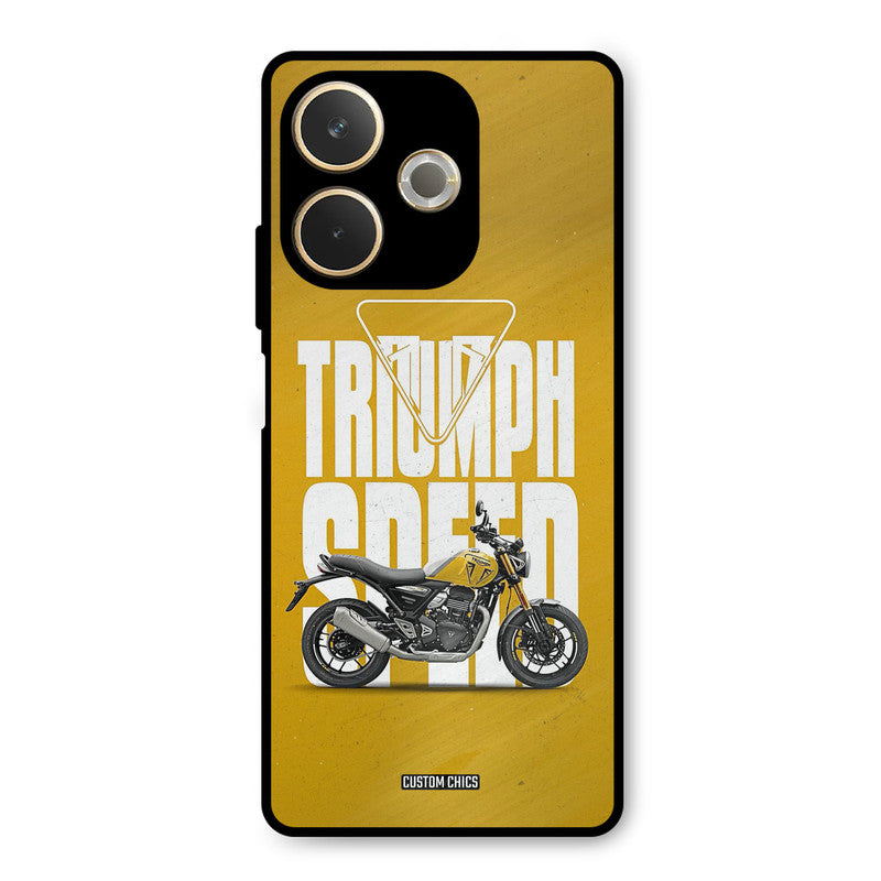 Yellow Cruiser Oppo A5 Pro Mobile Back Cover - Car&Bike PrintShield Case