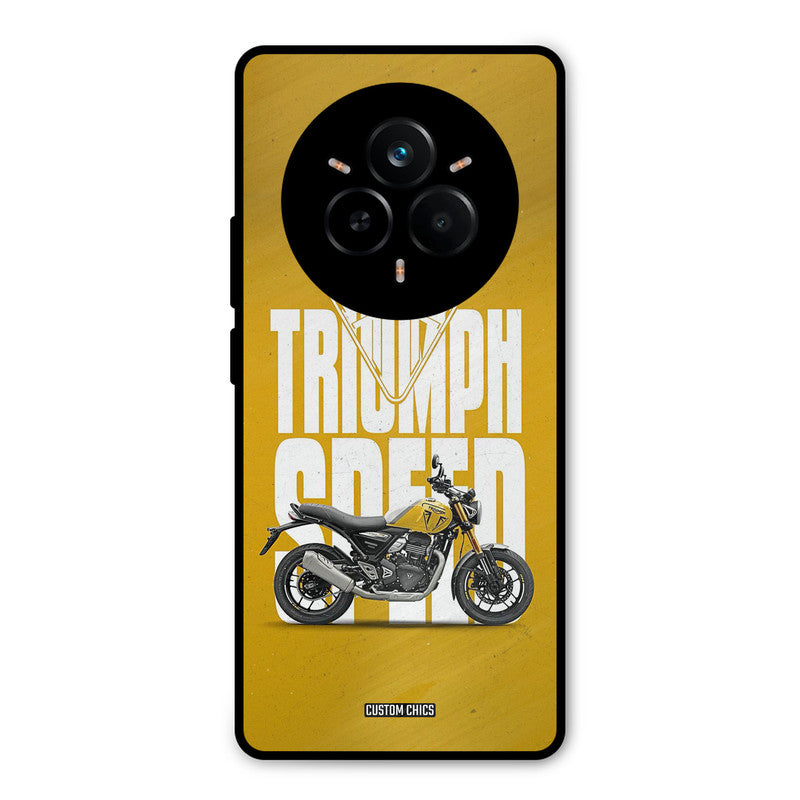 Yellow Cruiser Realme 14 Pro Mobile Back Cover - Car&Bike PrintShield Case