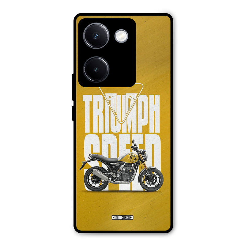 Yellow Cruiser Vivo Y300 Plus Mobile Back Cover - Car&Bike PrintShield Case