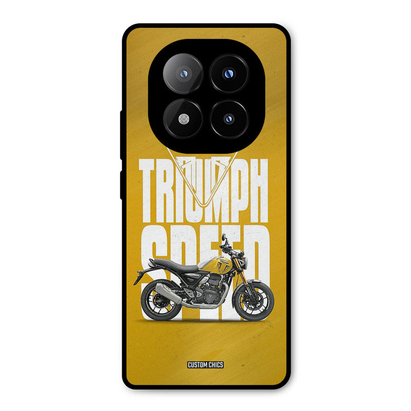 Yellow Cruiser Redmi Note 14 Pro Plus 5G Mobile Back Cover - Car&Bike PrintShield Case