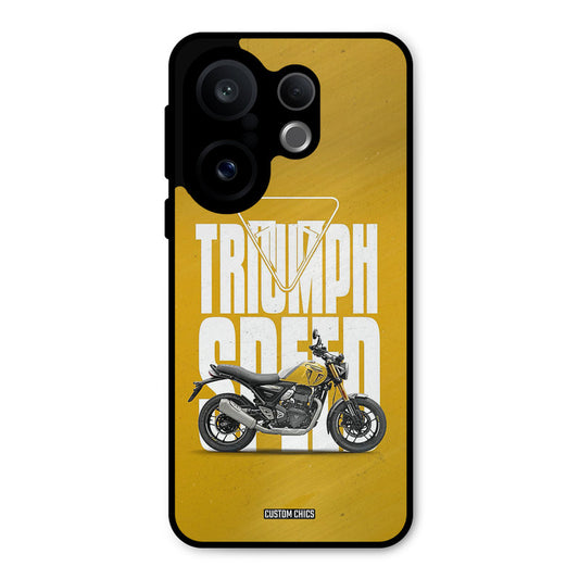 Yellow Cruiser Vivo X200 FE Mobile Back Cover - Car&Bike PrintShield Case