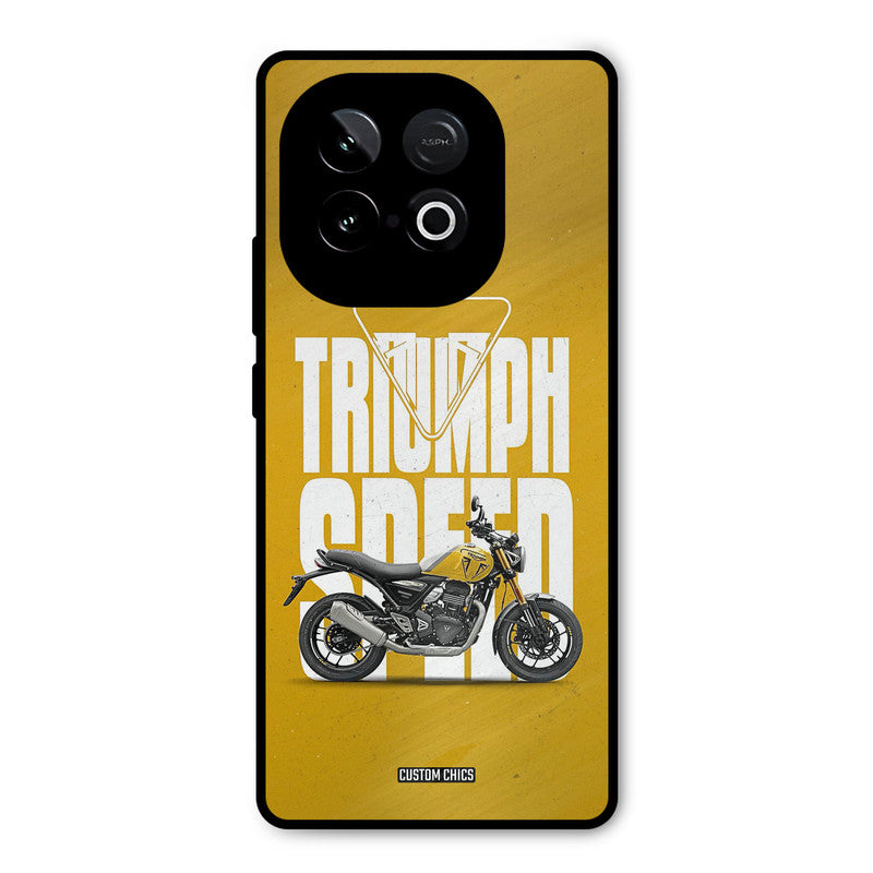 Yellow Cruiser iQOO Neo 10 Mobile Back Cover - Car&Bike PrintShield Case