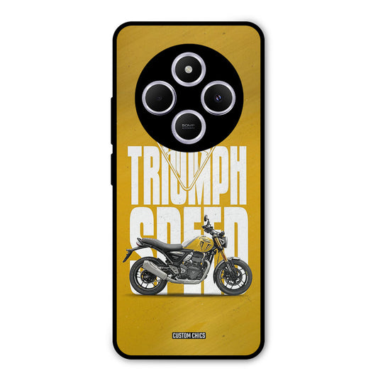 Yellow Cruiser Redmi 14c Mobile Back Cover - Car&Bike PrintShield Case