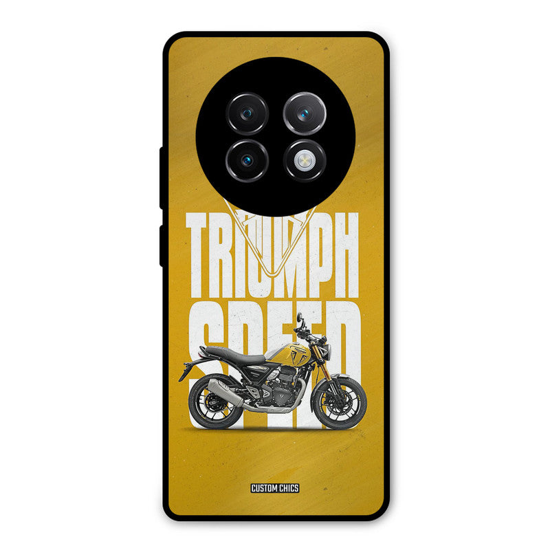 Yellow Cruiser Realme 13 Plus Mobile Back Cover - Car&Bike PrintShield Case