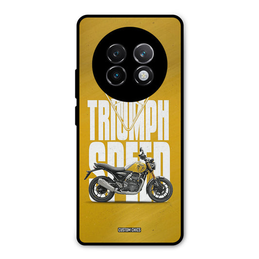 Yellow Cruiser Realme 13 Plus Mobile Back Cover - Car&Bike PrintShield Case