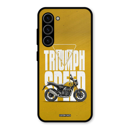 Yellow Cruiser Samsung Galaxy S23 Mobile Back Cover - Car&Bike PrintShield Case