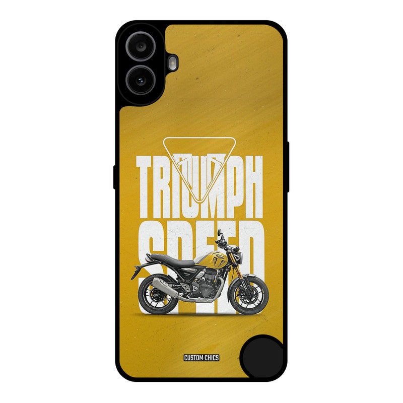 Yellow Cruiser Nothing CMF Phone 1 Mobile Back Cover - Car&Bike PrintShield Case