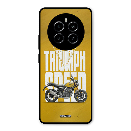 Yellow Cruiser Realme P1 5G Mobile Back Cover - Car&Bike PrintShield Case