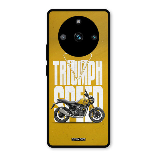 Yellow Cruiser Realme Narzo 60 Pro Mobile Back Cover - Car&Bike PrintShield Case