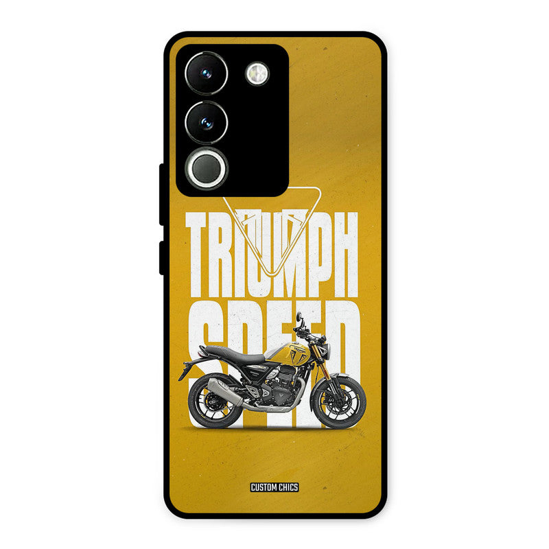 Yellow Cruiser Vivo Y200 Mobile Back Cover - Car&Bike PrintShield Case