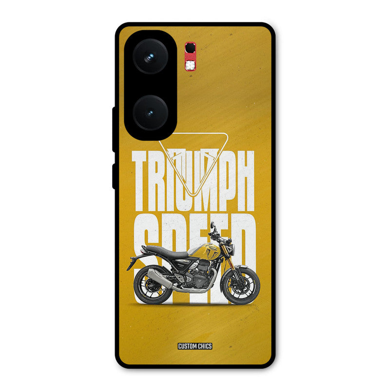 Yellow Cruiser iQOO Neo 9 Pro Mobile Back Cover - Car&Bike PrintShield Case