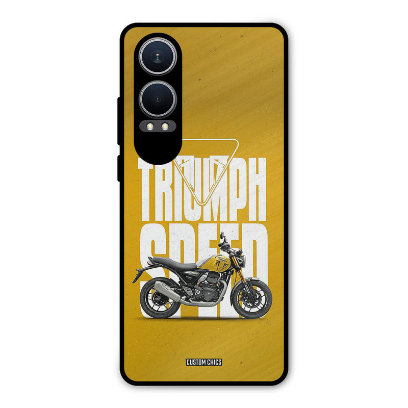 Yellow Cruiser Oneplus Nord CE4 Lite Mobile Back Cover - Car&Bike PrintShield Case