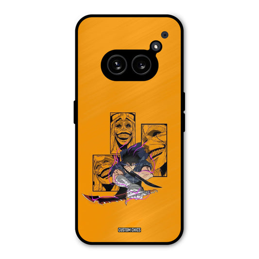 Yellow Jinwoo Nothing Phone 2a Mobile Back Cover - Anime PrintShield Case