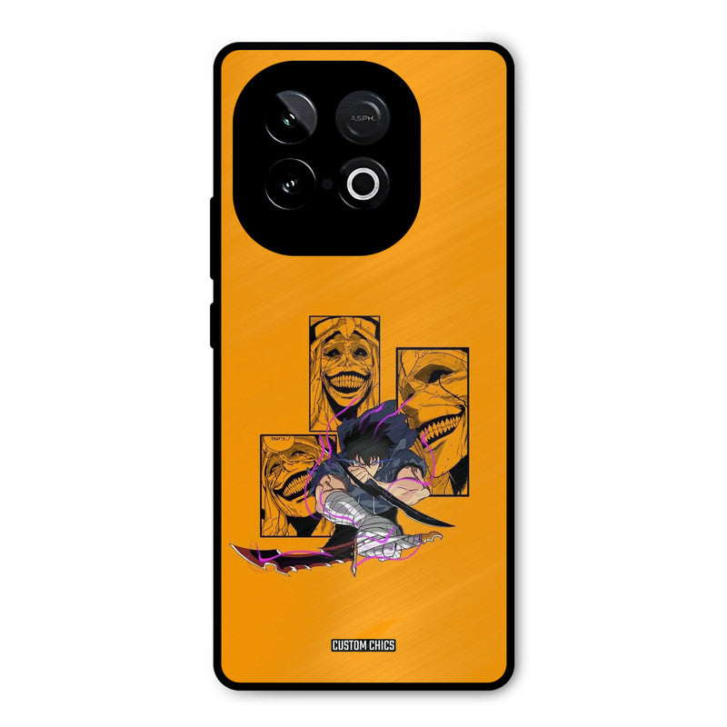 Yellow Jinwoo iQOO Neo 10 Mobile Back Cover - Anime PrintShield Case
