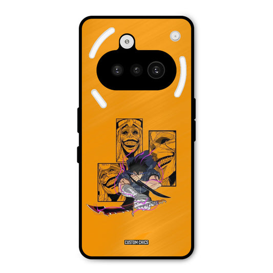 Yellow Jinwoo Nothing Phone 3A Mobile Back Cover - Anime PrintShield Case