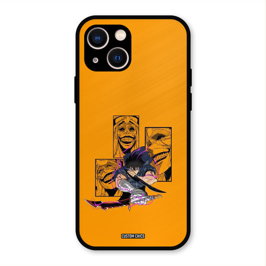 Yellow Jinwoo iPhone 13 Mobile Back Cover - Anime PrintShield Case