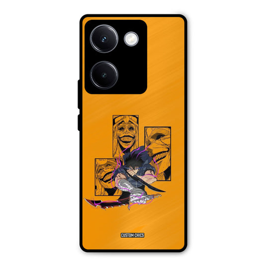 Yellow Jinwoo Vivo Y300 Plus Mobile Back Cover - Anime PrintShield Case