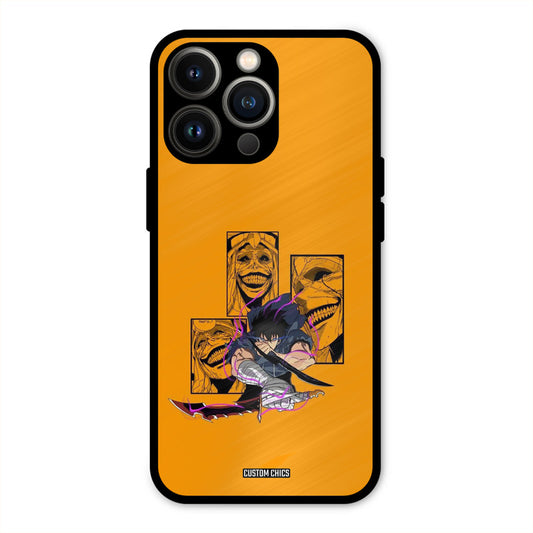 Yellow Jinwoo iPhone 13 Pro Max Mobile Back Cover - Anime PrintShield Case