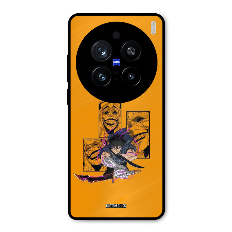 Yellow Jinwoo Vivo X200 Pro Mobile Back Cover - Anime PrintShield Case