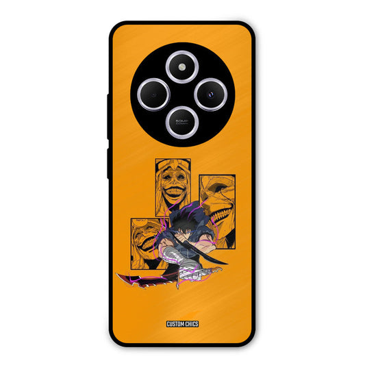 Yellow Jinwoo Poco M7 Mobile Back Cover - Anime PrintShield Case