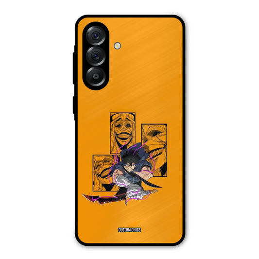 Yellow Jinwoo Samsung Galaxy A36 Mobile Back Cover - Anime PrintShield Case