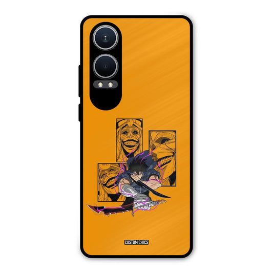Yellow Jinwoo Oneplus Nord CE4 Lite Mobile Back Cover - Anime PrintShield Case