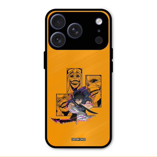 Yellow Jinwoo iPhone 17 Pro Max Mobile Back Cover - Anime PrintShield Case