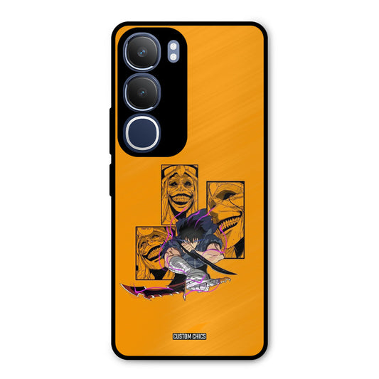 Yellow Jinwoo Vivo Y29 Mobile Back Cover - Anime PrintShield Case