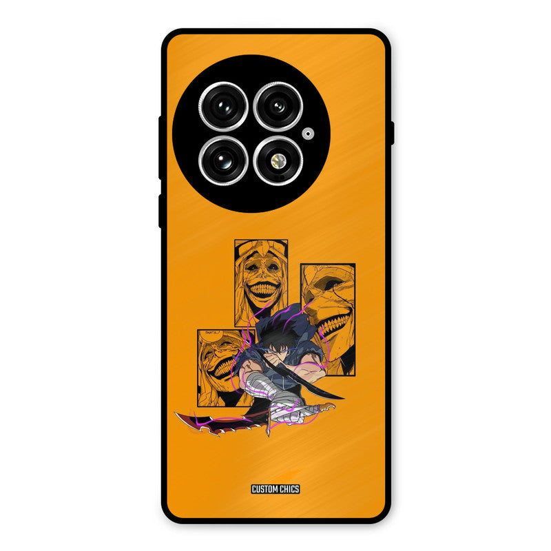 Yellow Jinwoo Oneplus 13 Mobile Back Cover - Anime PrintShield Case