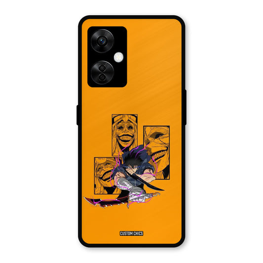 Yellow Jinwoo OnePlus Nord CE 3 Lite Mobile Back Cover - Anime PrintShield Case