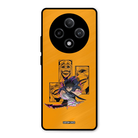 Yellow Jinwoo Oppo F27 Pro Plus 5G Mobile Back Cover - Anime PrintShield Case